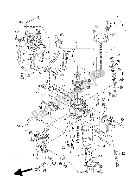 Yamaha dragstar on sale 1100 carburetor